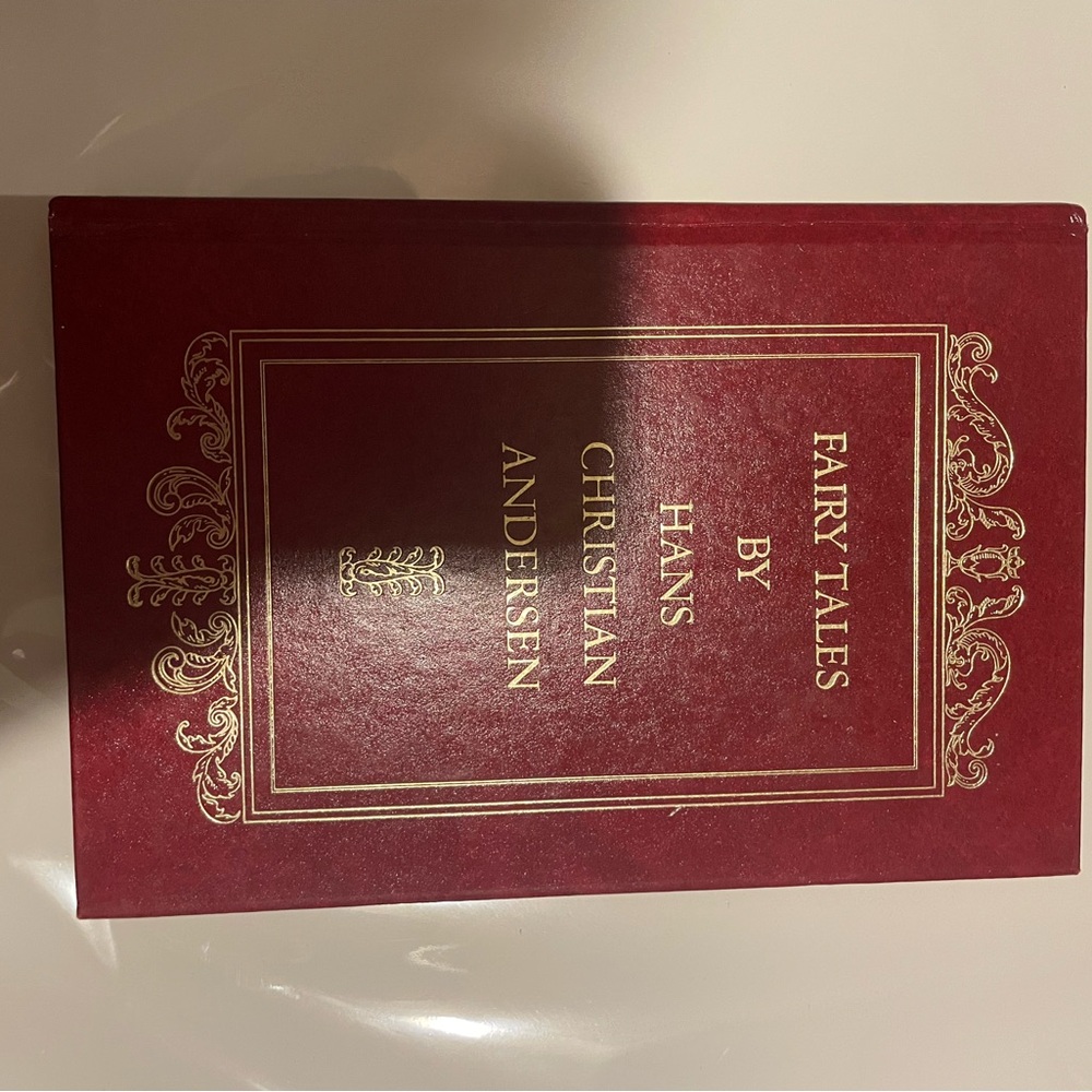 ❤️2/$25 Red Fairy Tales Book by Christian Hans Andersen